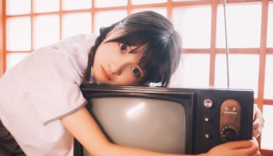 呆萌日系妹子jk制服居家唯美美女写真