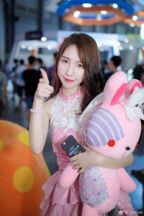 2017上海ChinaJoy美女小甜心佘心怡议案没可爱照