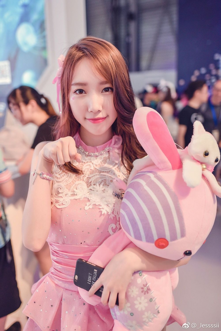 2017上海ChinaJoy美女小甜心佘心怡议案没可爱照