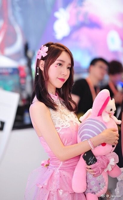 2017上海ChinaJoy美女小甜心佘心怡议案没可爱照