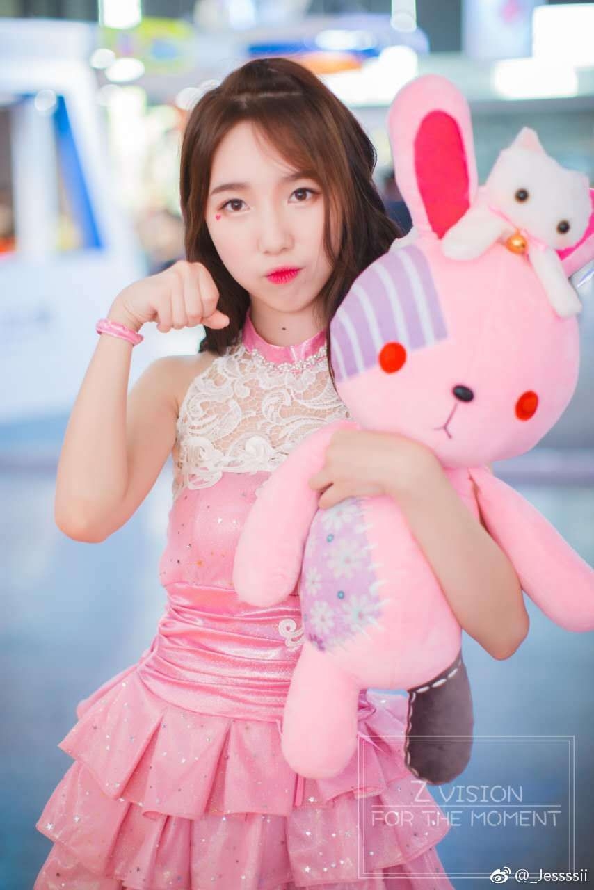 2017上海ChinaJoy美女小甜心佘心怡议案没可爱照