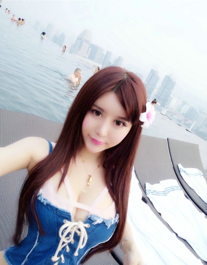 水下爆乳美女羙熙MiuMiu湿身大奶呼之欲出诱惑性感自拍图片