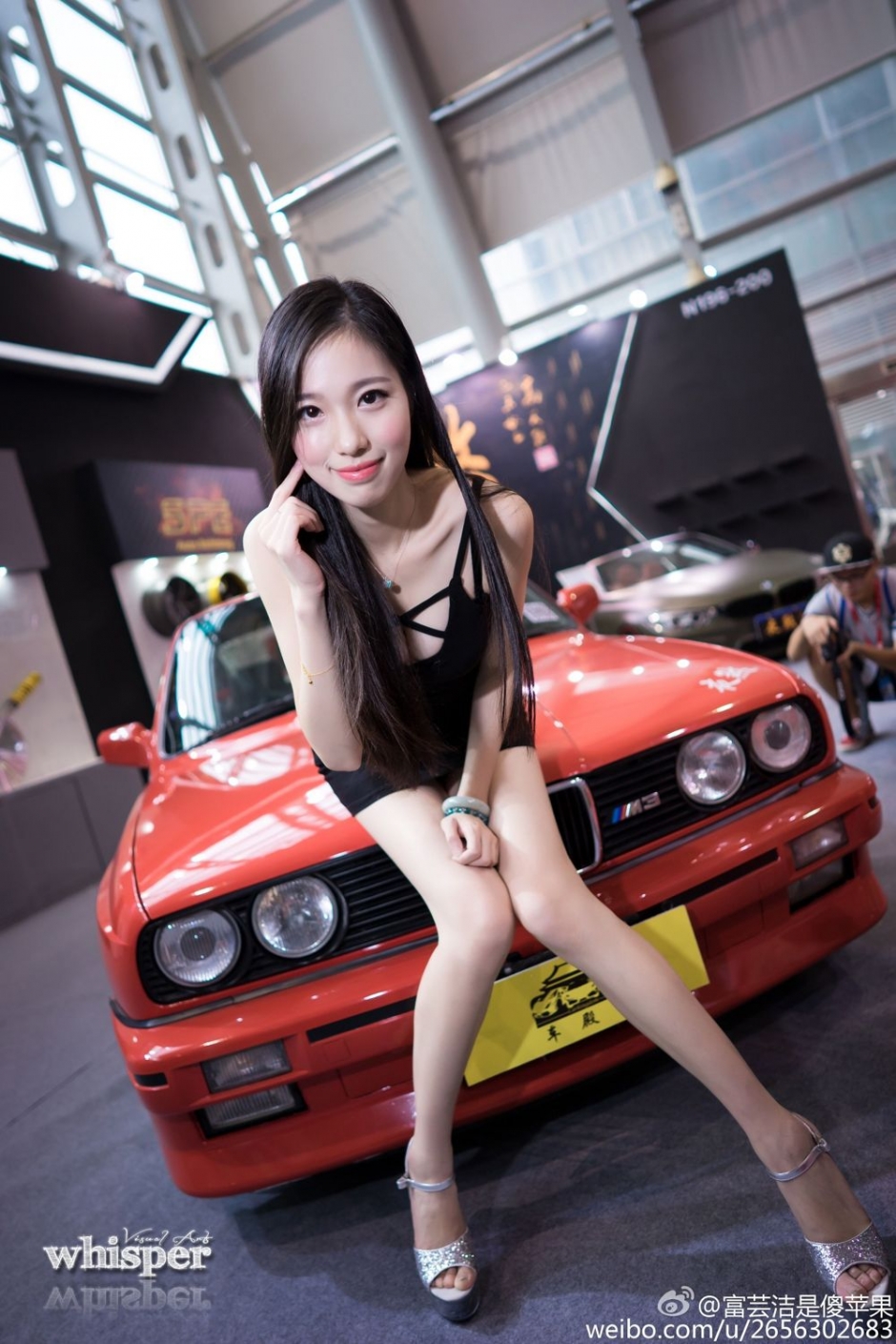 美腿嫩模富芸洁Apple现身2017上海ChinaJoy高清美拍图片