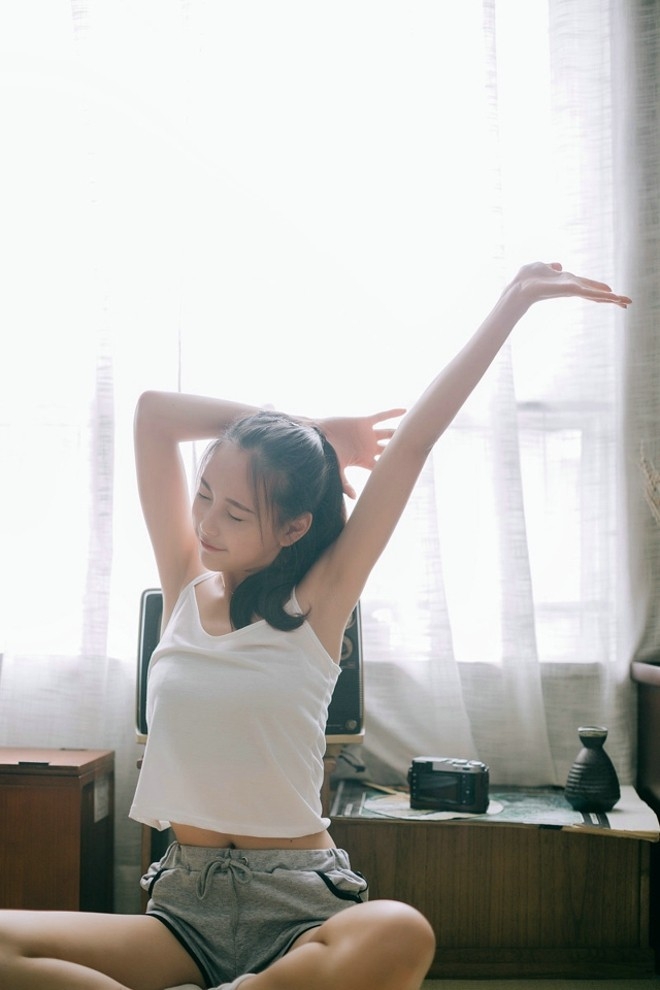 青春洋溢热情小美女可爱阳光力唯美艺术写真