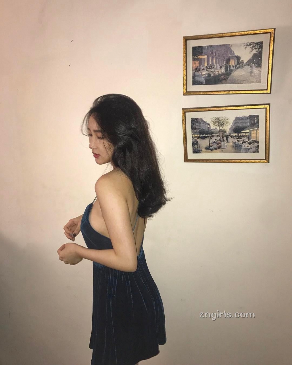 中越混血美女顾庭瑄高颜值美腿美胸美背三绝