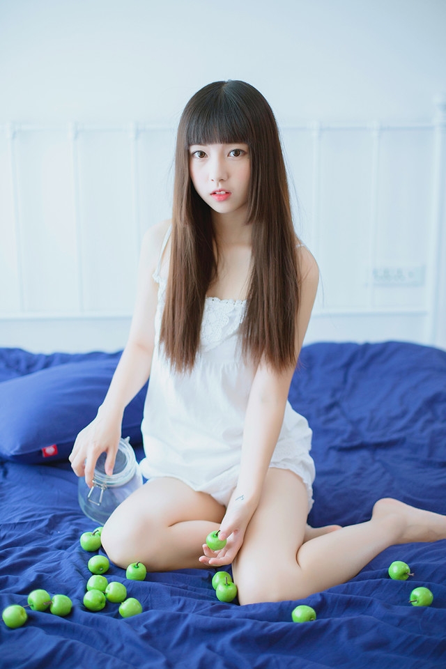 萌萌哒软萌居家妹子柔美纯净图片