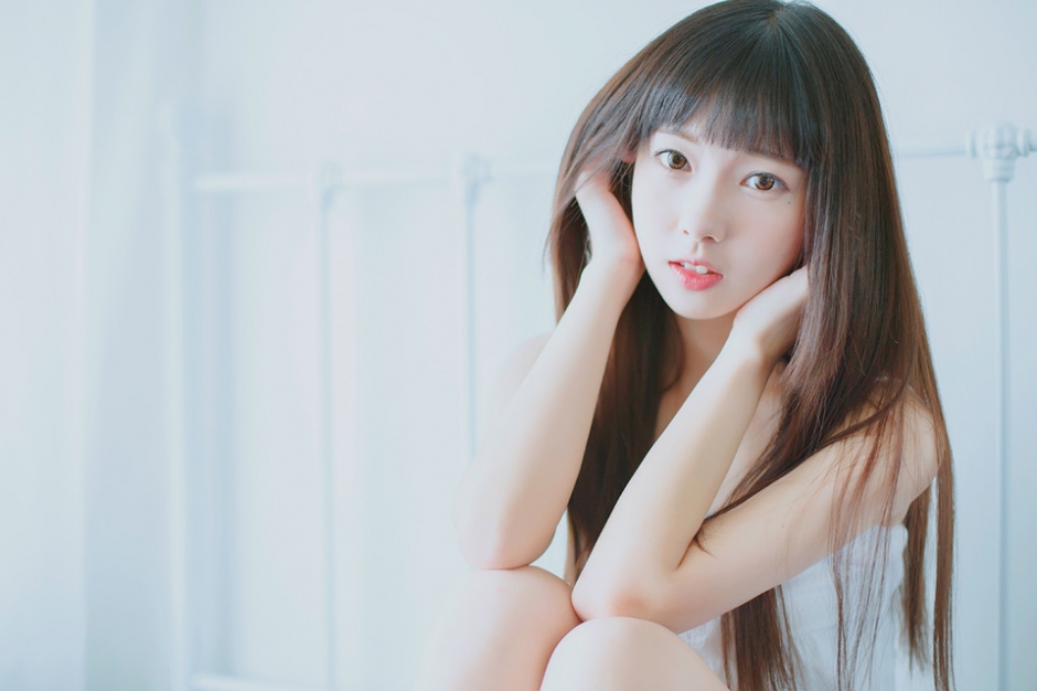 萌萌哒软萌居家妹子柔美纯净图片