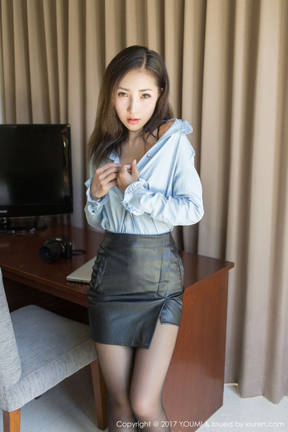 性感女神Ann尤美泳池湿身写真