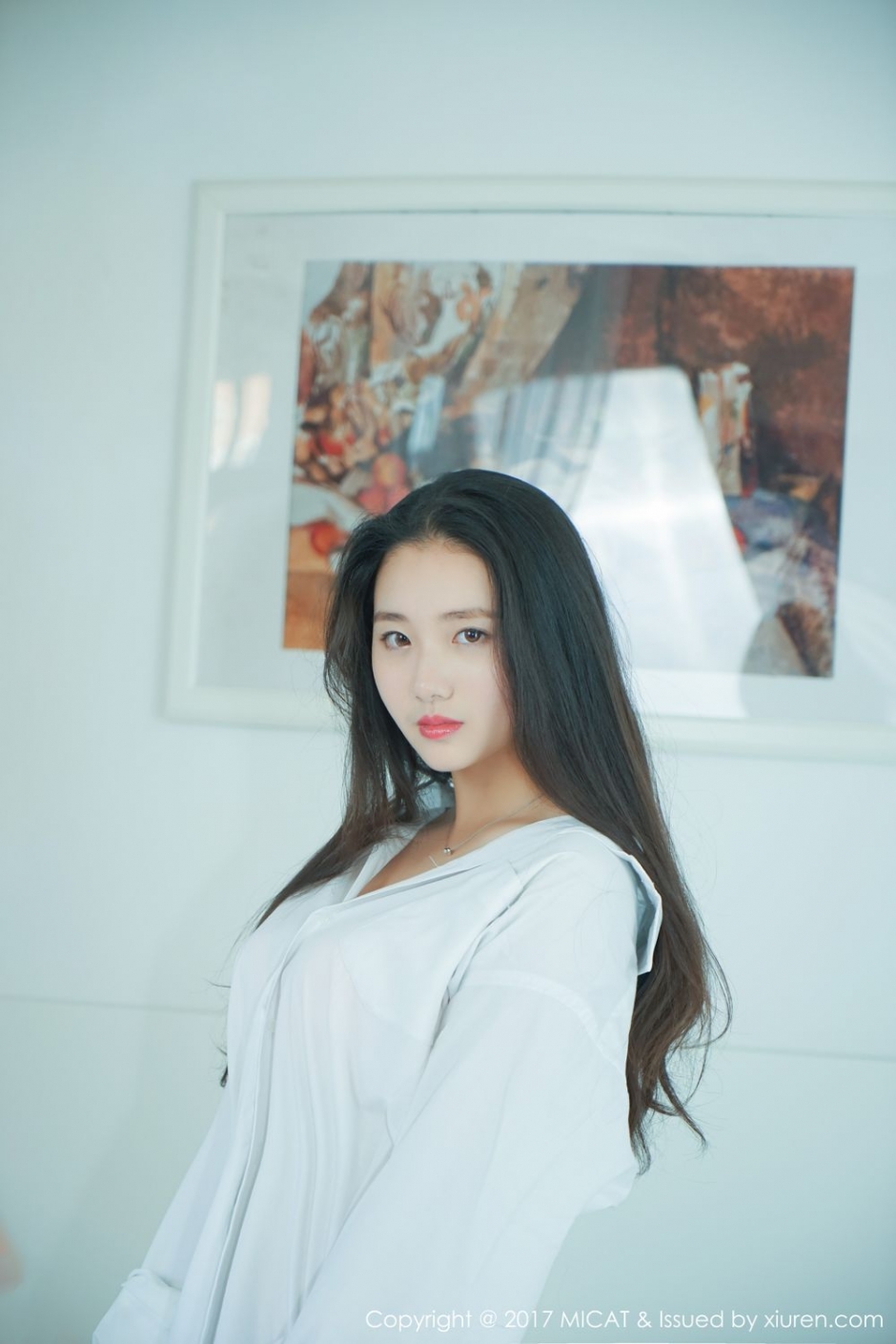 清纯少女画画sugar白丝诱人写真