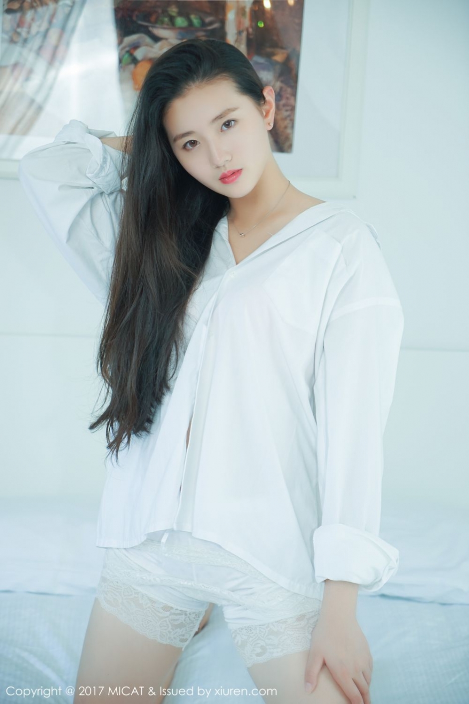 清纯少女画画sugar白丝诱人写真