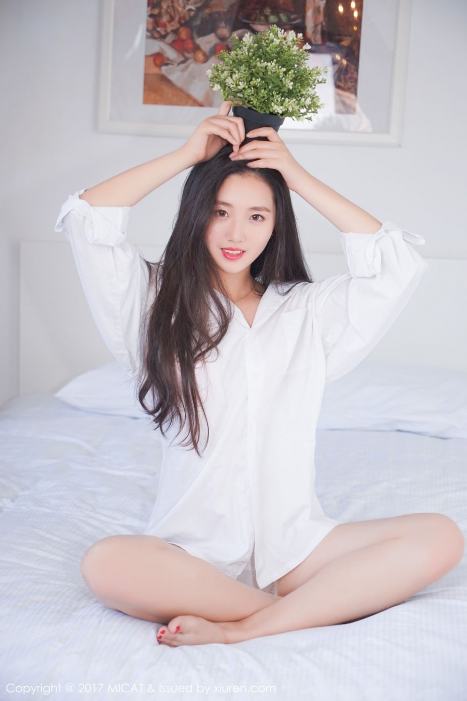 清纯少女画画sugar白丝诱人写真