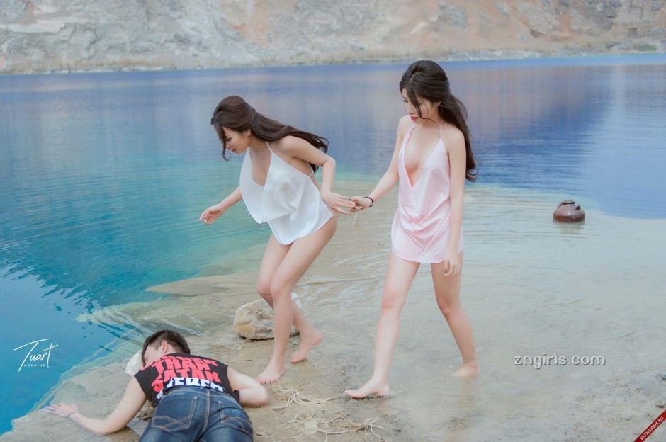 越南乡村性感姐妹花 湖光春色救溺水少年- 下篇