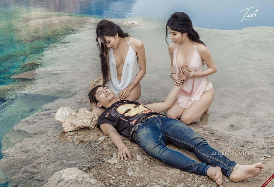 越南乡村性感姐妹花 湖光春色救溺水少年- 下篇