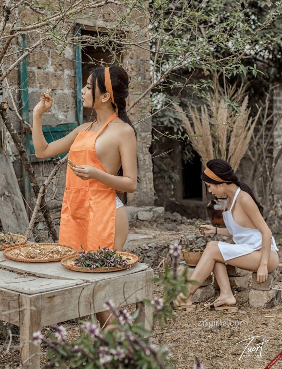 越南乡村性感姐妹花 湖光春色救溺水少年- 下篇