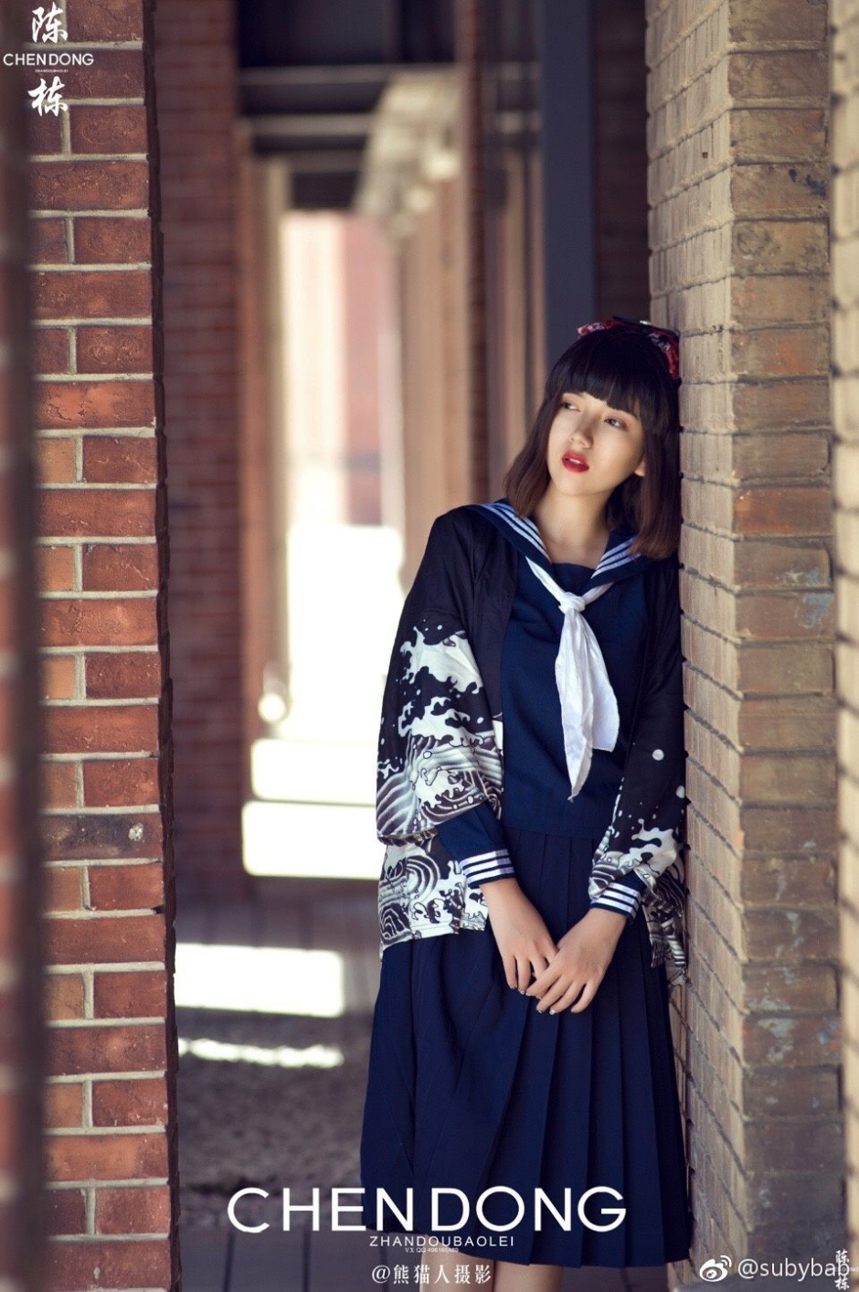 维族美女苏比 微博时尚私房写真