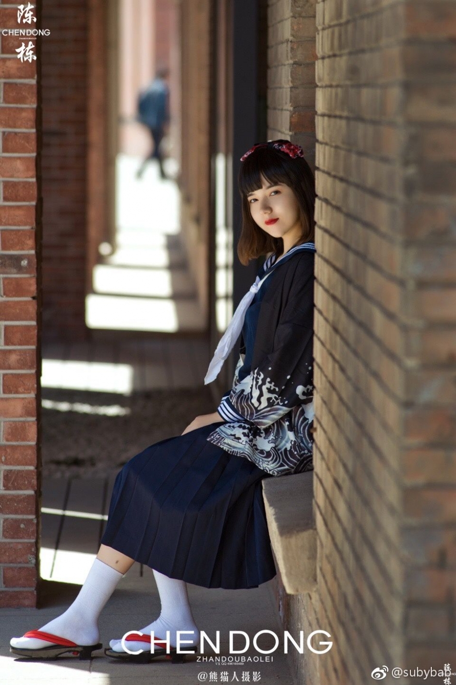 维族美女苏比 微博时尚私房写真