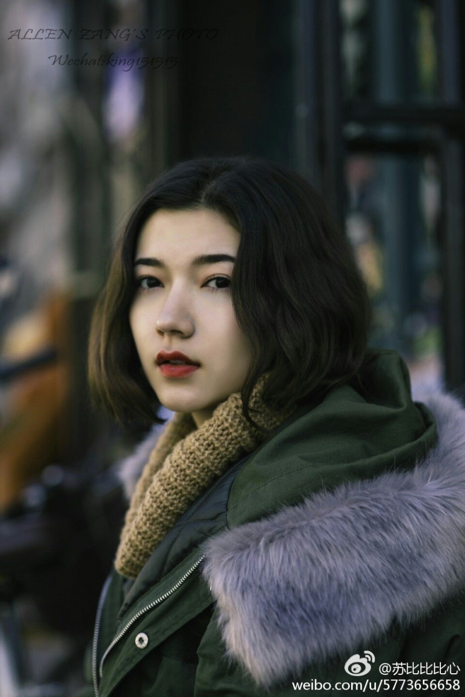 维族美女苏比 微博时尚私房写真