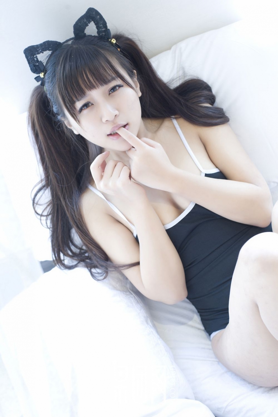 新晋模特熙恩 日系学生风来袭