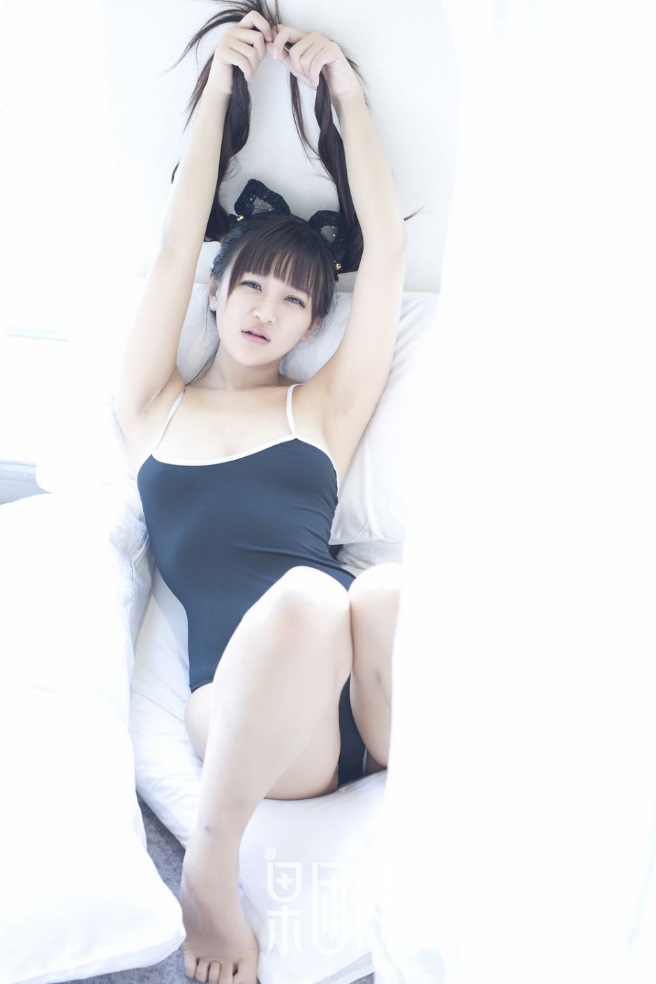 新晋模特熙恩 日系学生风来袭