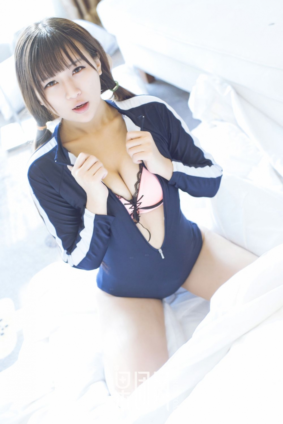 新晋模特熙恩 日系学生风来袭