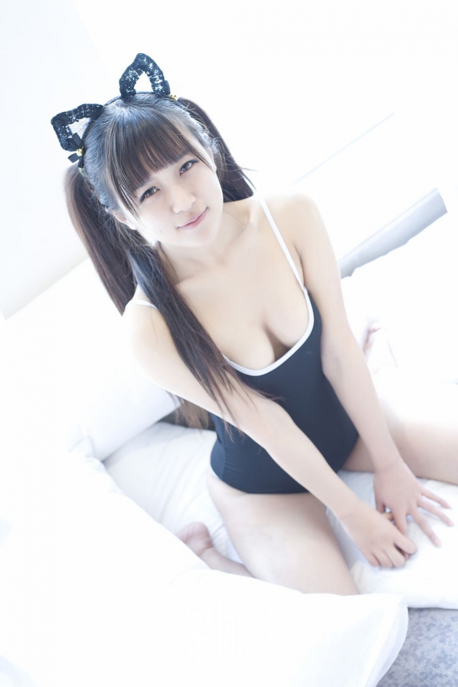 新晋模特熙恩 日系学生风来袭