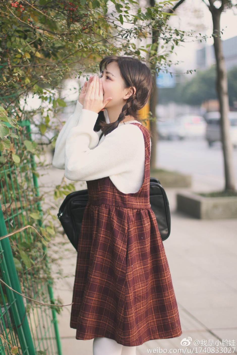 白嫩少女黎千千微博清纯写真