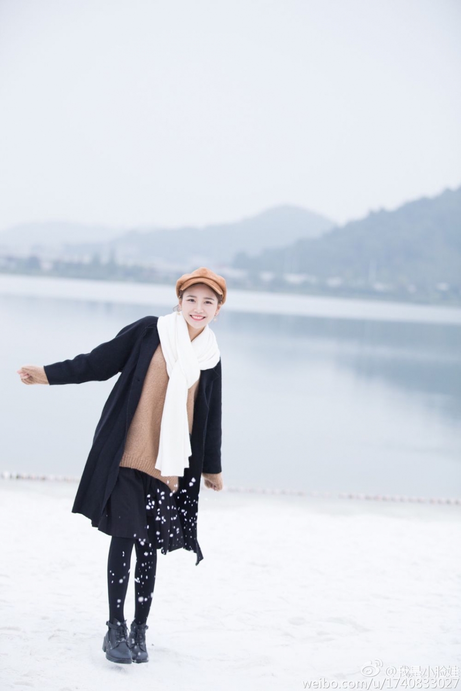 白嫩少女黎千千微博清纯写真