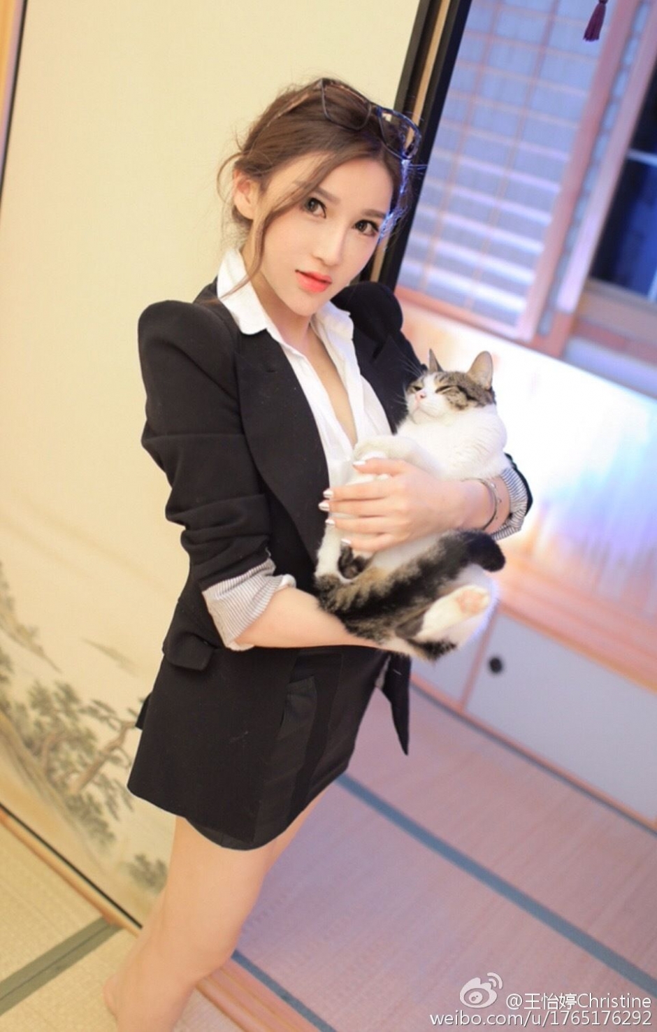 美女主播王怡婷微博清纯私房照