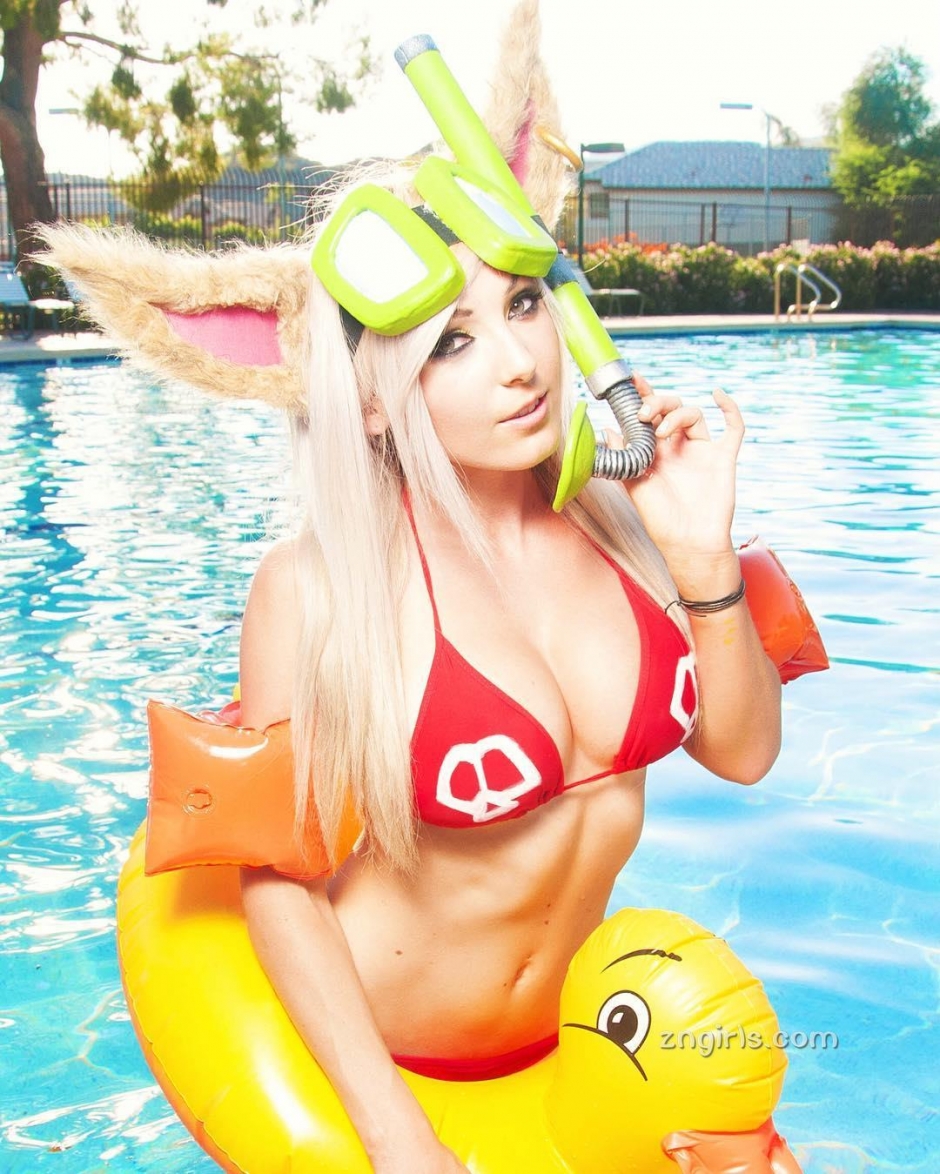 cosplay美女Jessica Nigri性感写真图片