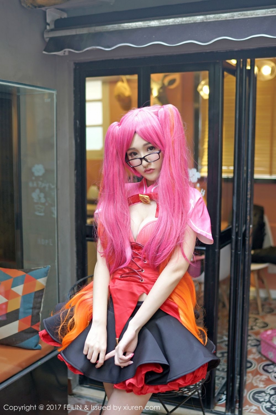 猫女郎沈梦瑶性感内衣写真可爱迷人