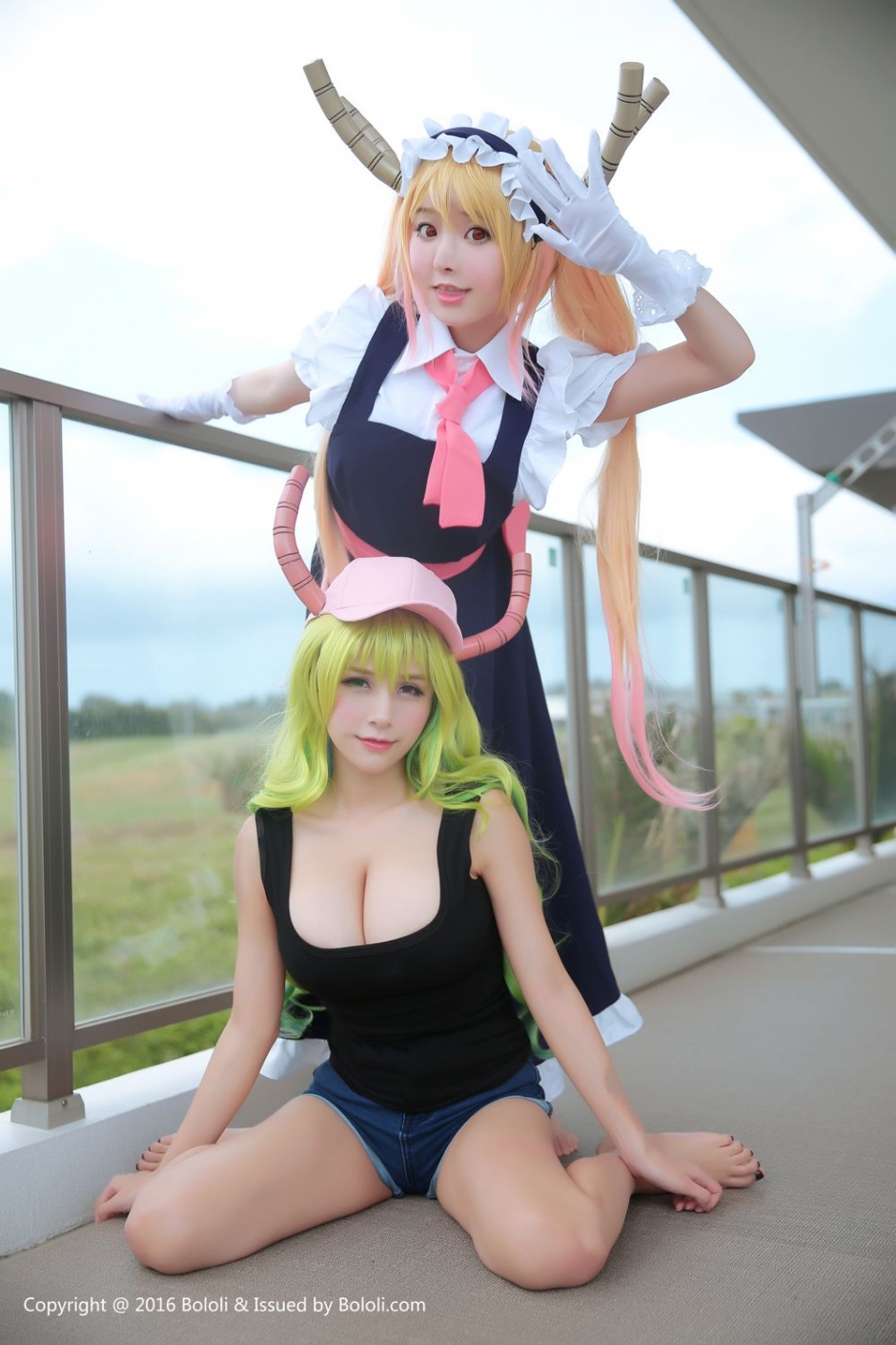 波萝社美女夏美酱cosplay写真巨乳诱人