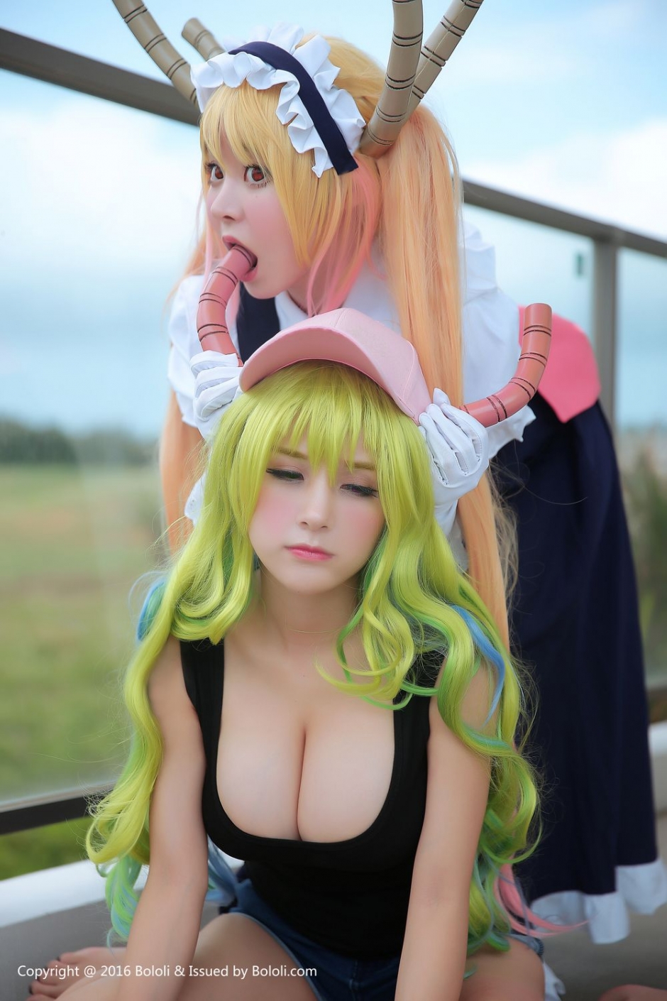 波萝社美女夏美酱cosplay写真巨乳诱人
