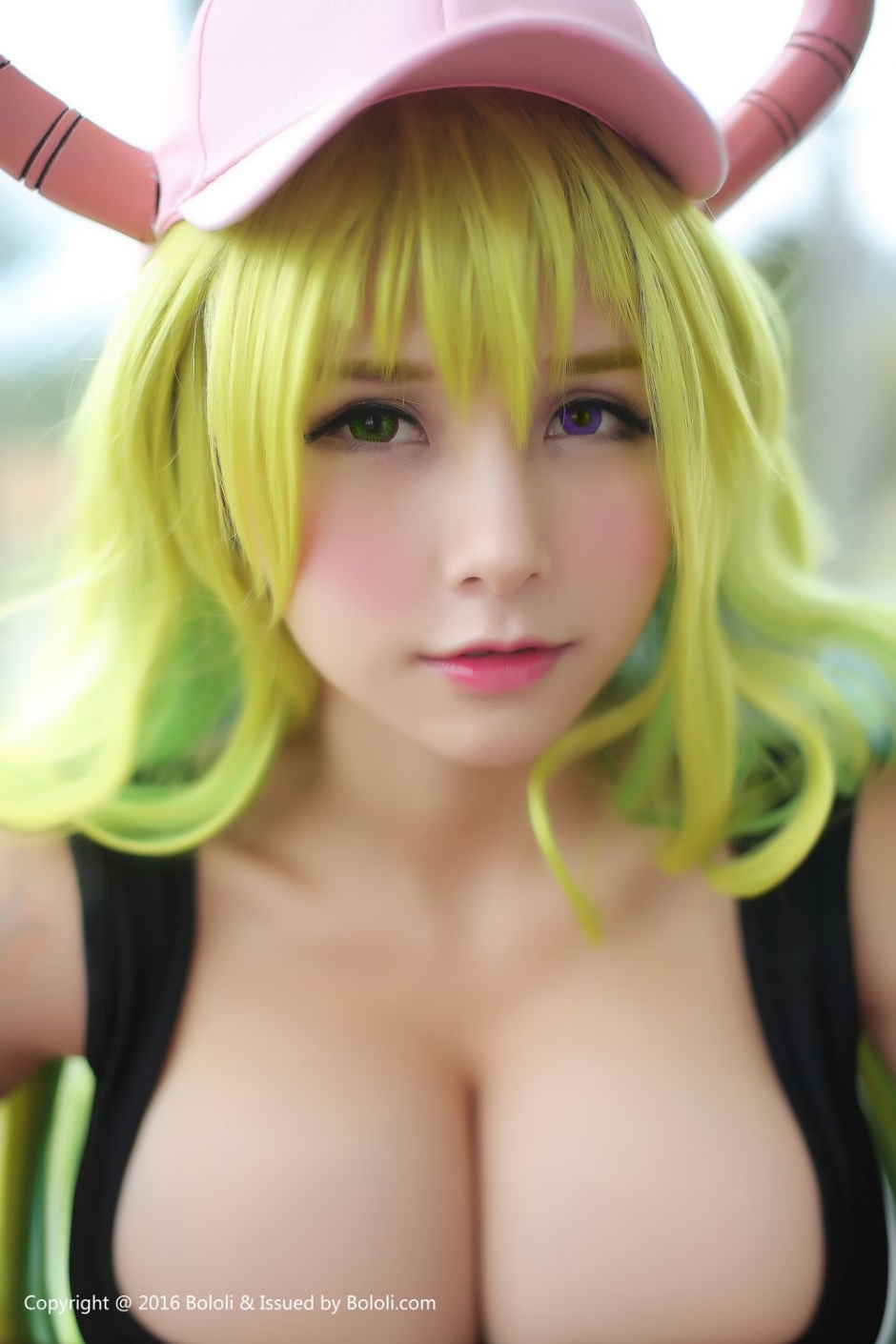 波萝社美女夏美酱cosplay写真巨乳诱人