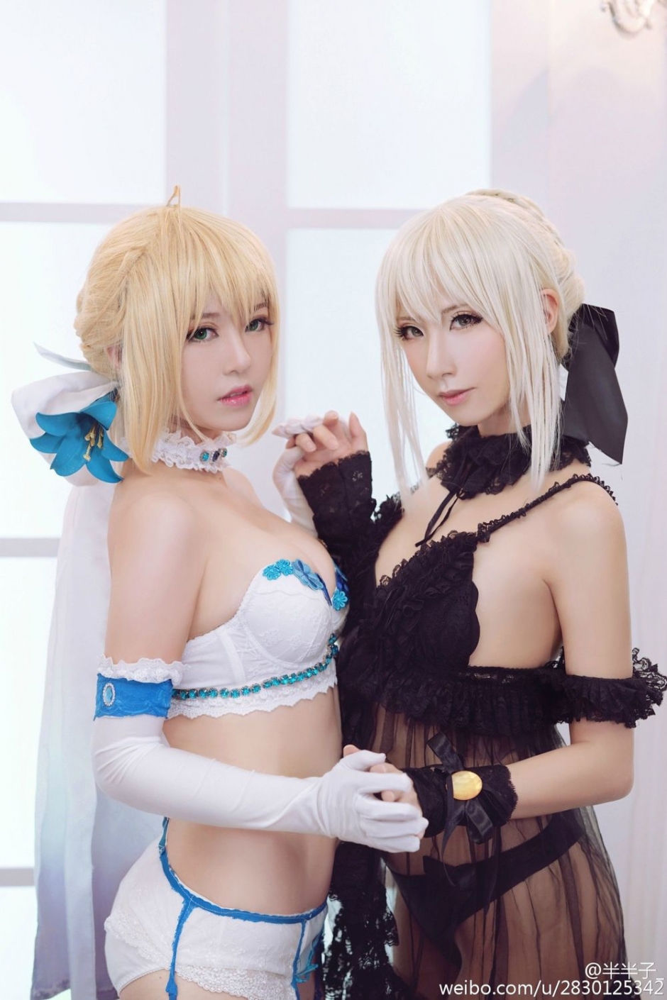 美女Coser半半子私房内衣写真