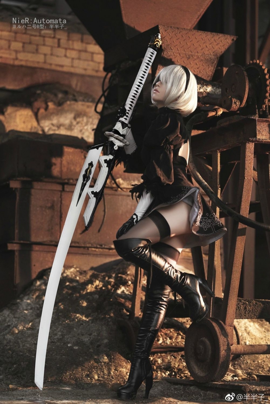 美女Coser半半子私房内衣写真