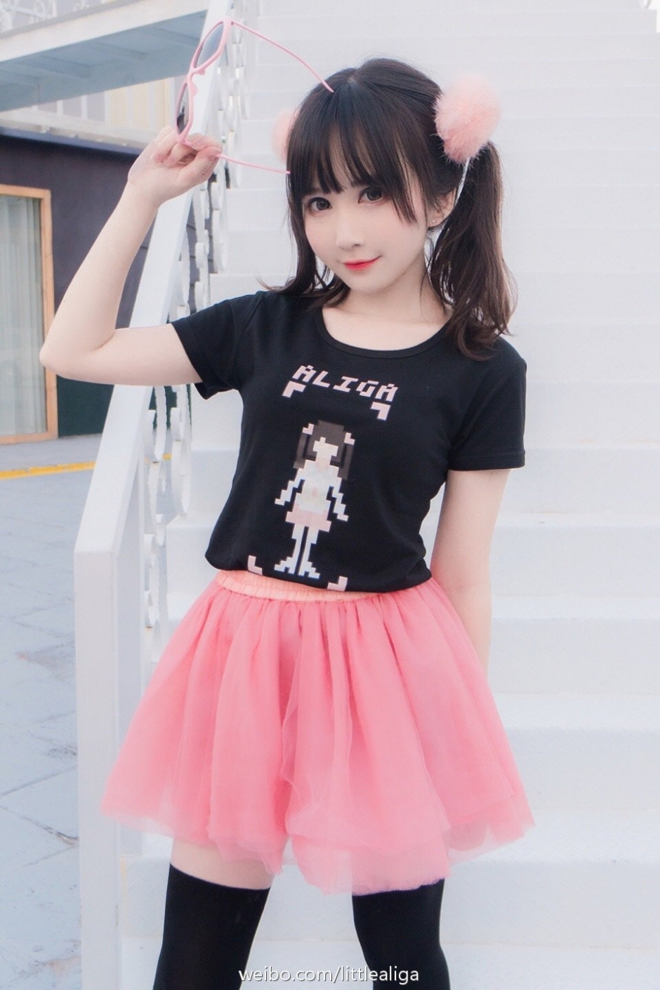 萝莉美女矮乐多Aliga私房美照可爱迷人