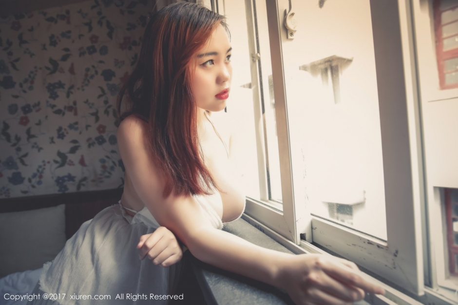 平面模特米爱Demon家居唯美写真美胸诱人