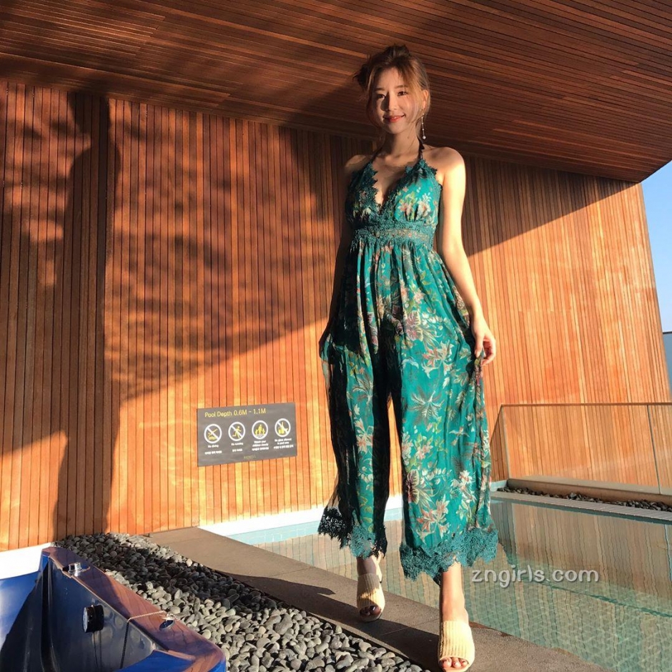 韩国模特金贞延生活美照气质迷人