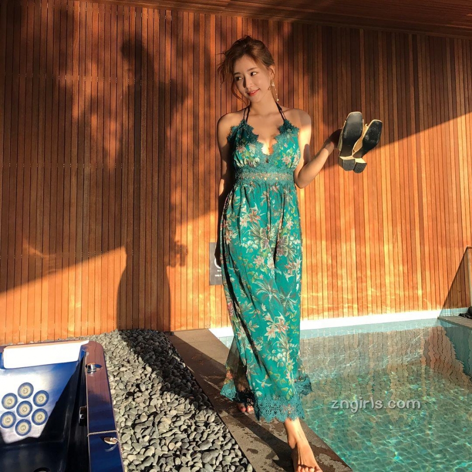 韩国模特金贞延生活美照气质迷人