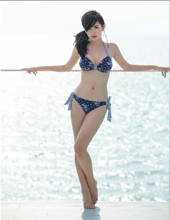 泰国美女Beer Pu比基尼性感写真