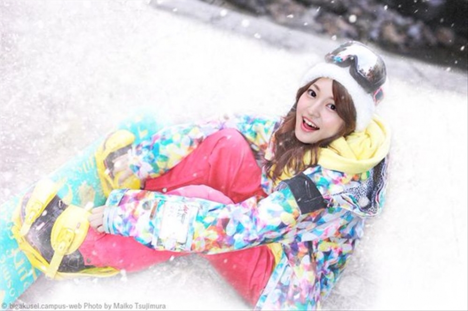 日本美女芥田爱菜美私房美照清纯可人