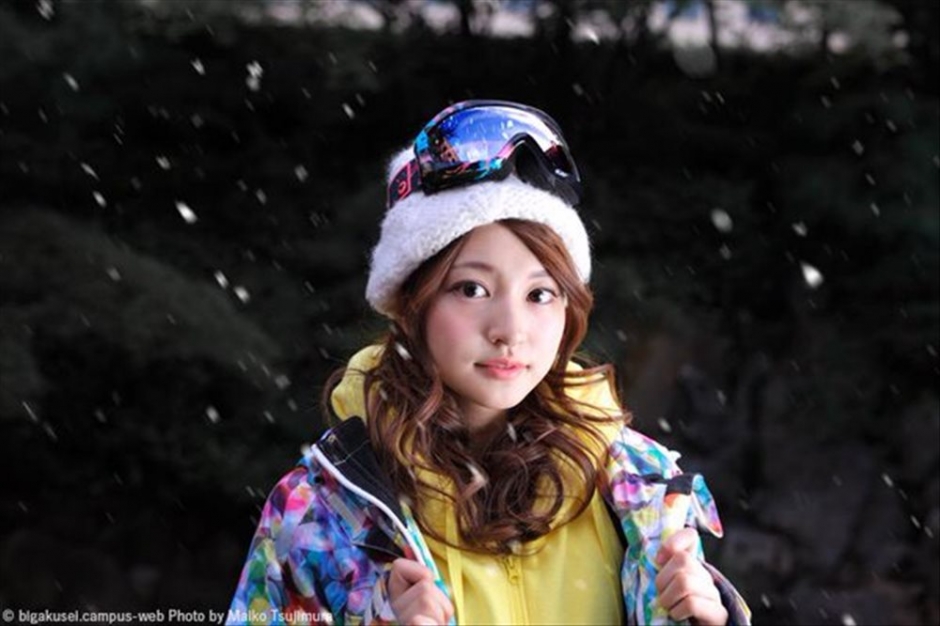 日本美女芥田爱菜美私房美照清纯可人