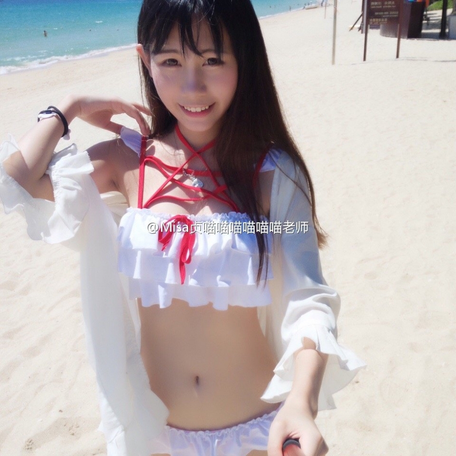 美女主播Misa贞喵老师百变造型私房写真