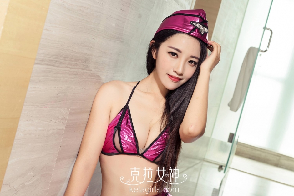 性感空姐敏珺制服写真黑丝网袜诱人