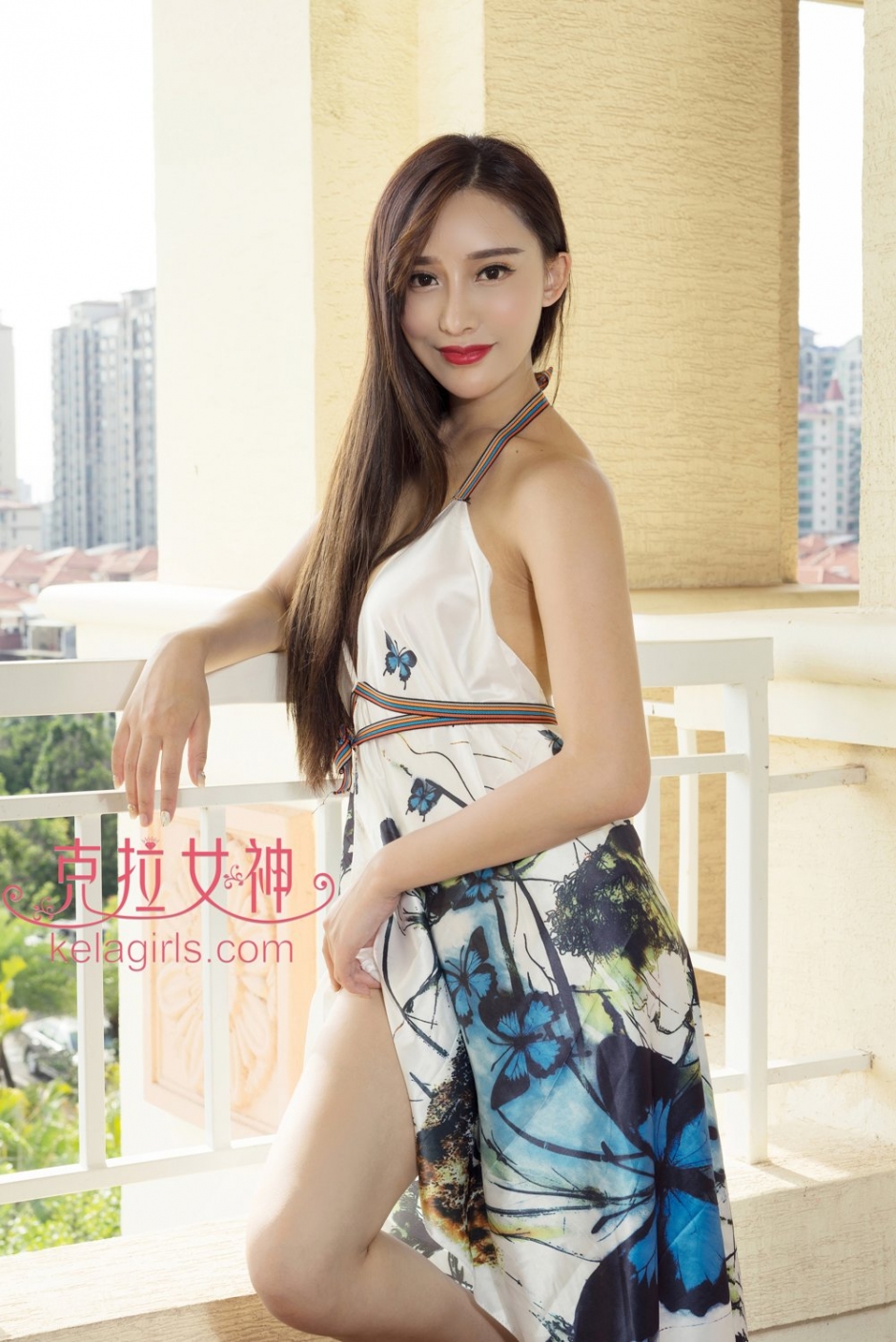 克拉女神美女小西长裙写真气质迷人