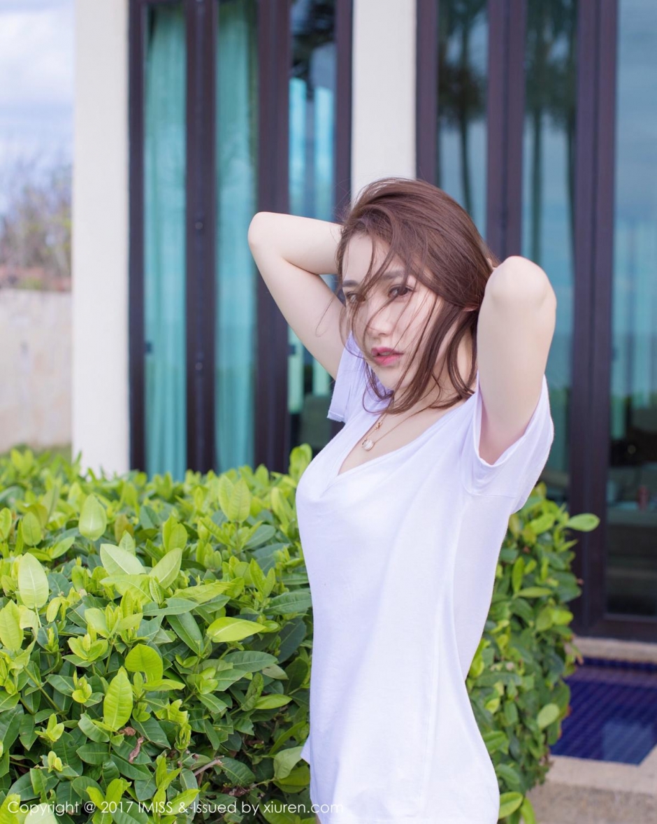 爱蜜社性感女神刘奕宁内衣写真私房诱惑