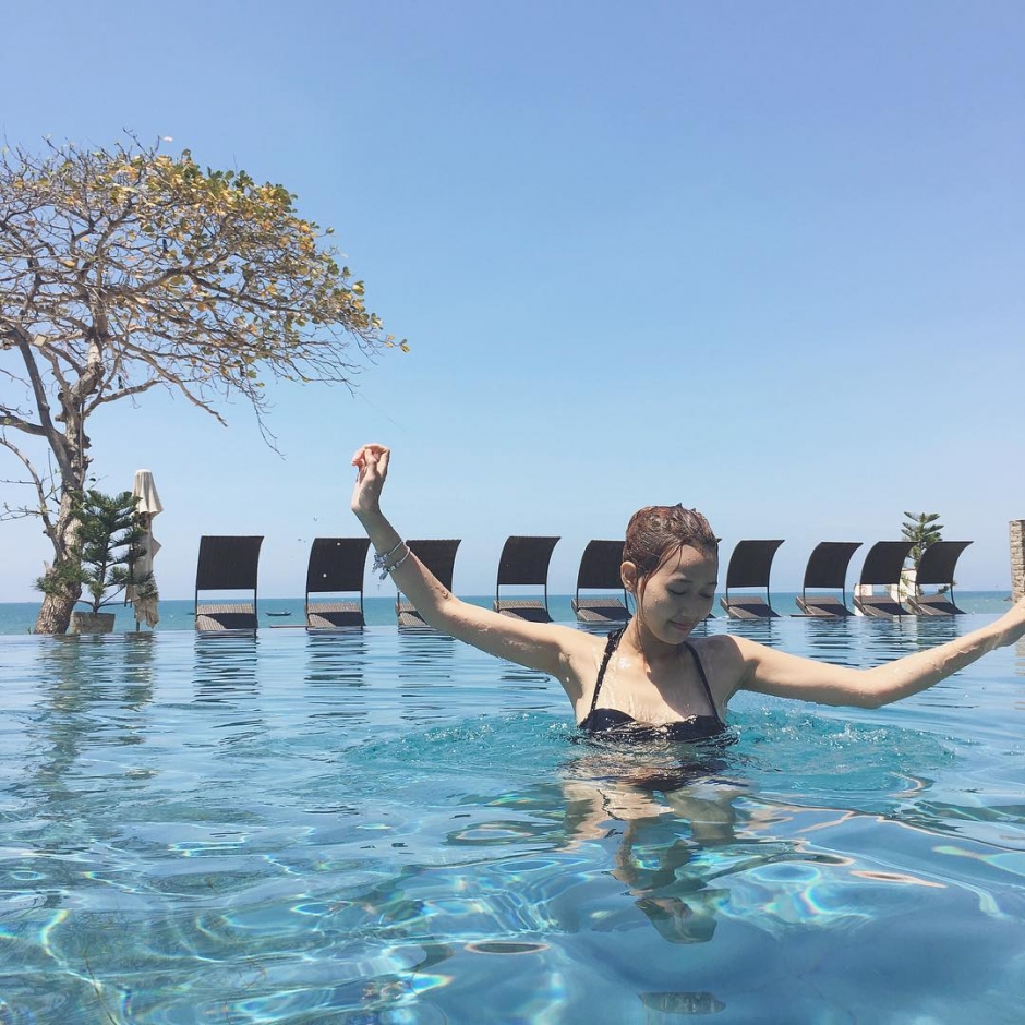 越南美女Nhung Gumiho泳装私房照