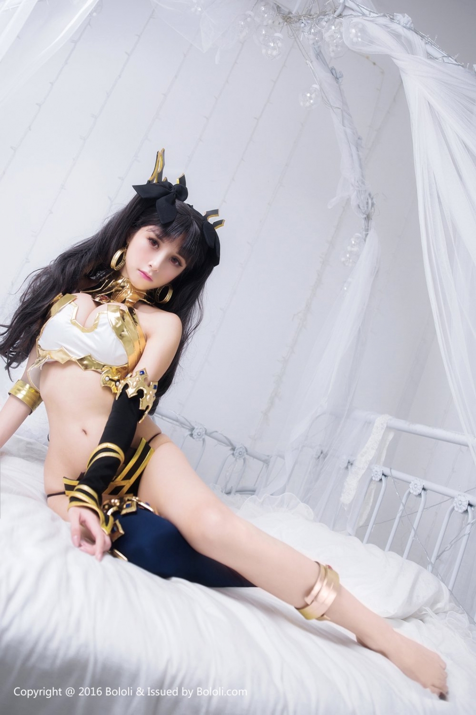 波萝社cosplay美女夏美酱性感写真
