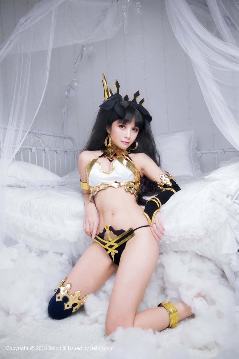 波萝社cosplay美女夏美酱性感写真