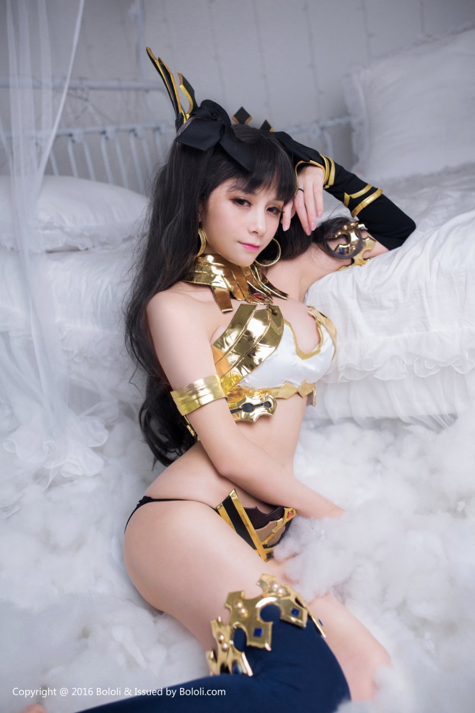 波萝社cosplay美女夏美酱性感写真